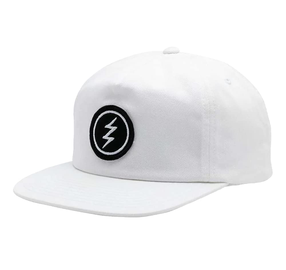 Electric Volt Patch Hat - Adjustable Snapback Cap for Men & Women - Stylish Unisex Baseball Hat for Sports, Outdoor & Casual Wear