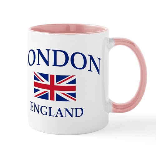 White/Pink Inside - London Mug
