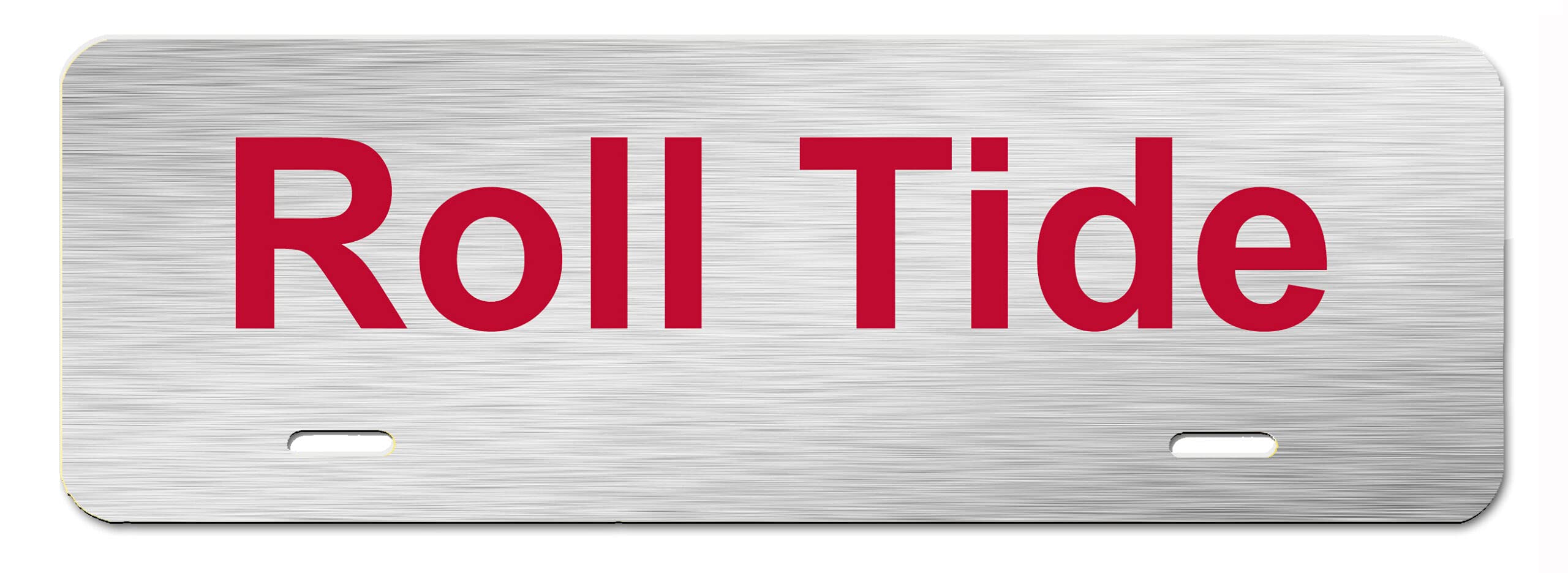 Custom License Plate Topper - 4X12 Rust-Free Thick Aluminum Personalized Car Plate for Front Bumper, Wheelchair, Mailbox & Signage | Durable USA-Made Auto Accessory | Perfect for Car Enthusiasts, Gift Ideas & Vehicle Customization