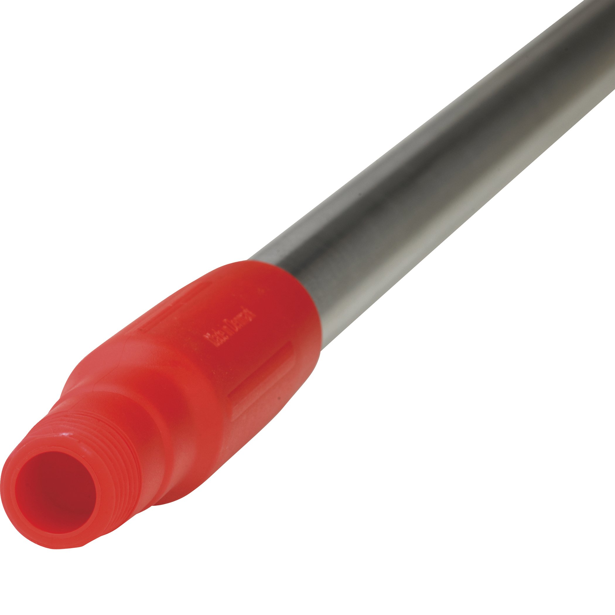 Vikan 60-Inch Stainless Steel Red Handle Cleaning Brush - Heavy-Duty Scrubber for Kitchen, Bathroom, Outdoor & Industrial Use (Model 2939)