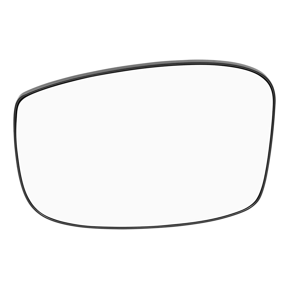 Brock Replacement Driver Side Left Door Mirror Glass with Heated Base - Perfect for Trucks, SUVs & Sedans - Easy Installation & All-Weather Visibility