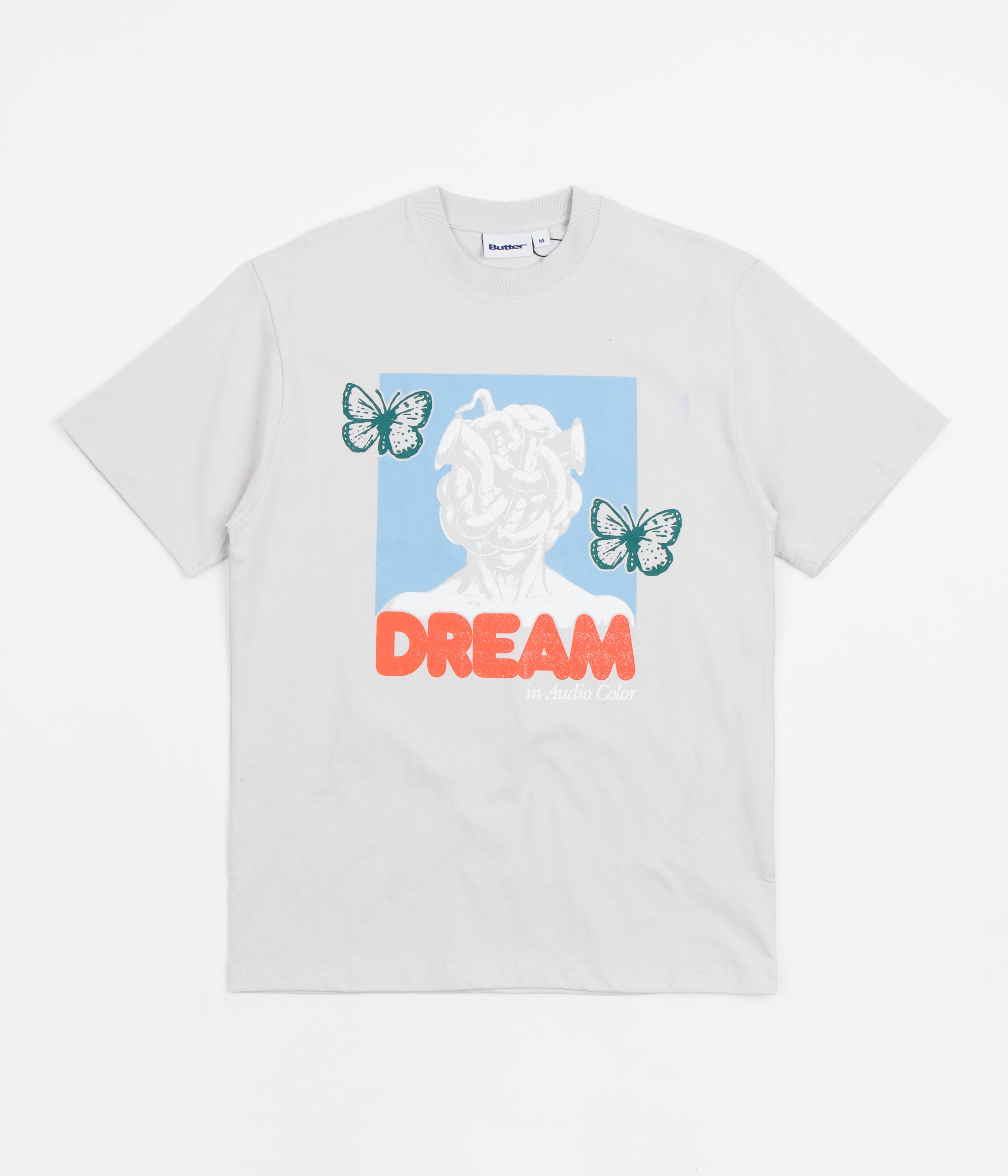 Butter Goods Dream T-Shirt - Cement Color | Stylish & Comfortable Cotton Tee for Men & Women | Perfect for Casual Wear, Street Style & Everyday Outfits