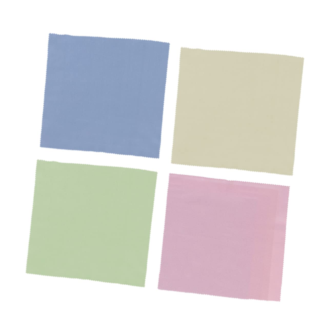 Homoyoyo Microfiber Cleaning Cloths 25 Pack - 17.5x14.5cm Ultra Soft Lint-Free Cloths for Eyeglasses, Sunglasses, Camera Lenses, Phone Screens & Electronics - Perfect for Home, Office, Travel & Car Cleaning
