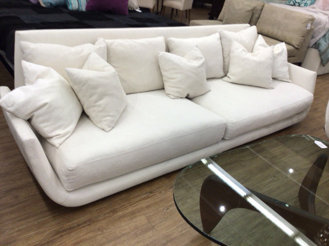 Luxury Italian Leather Tuliss Sofa - Modern Living Room Furniture for Home & Office - Comfortable & Stylish Sofa for Relaxing & Entertaining