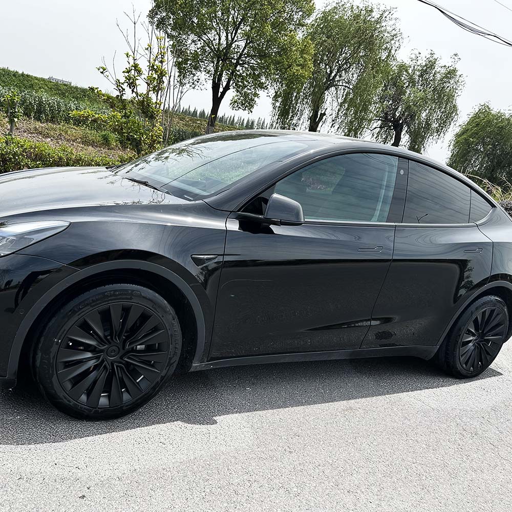 Tesla Model Y Wheel Covers 19 Inch (2020-2025) | OEM Style Replacement Hubcaps for Gemini Wheels | Durable Protection & Stylish Design | Perfect for Daily Commuting & Road Trips