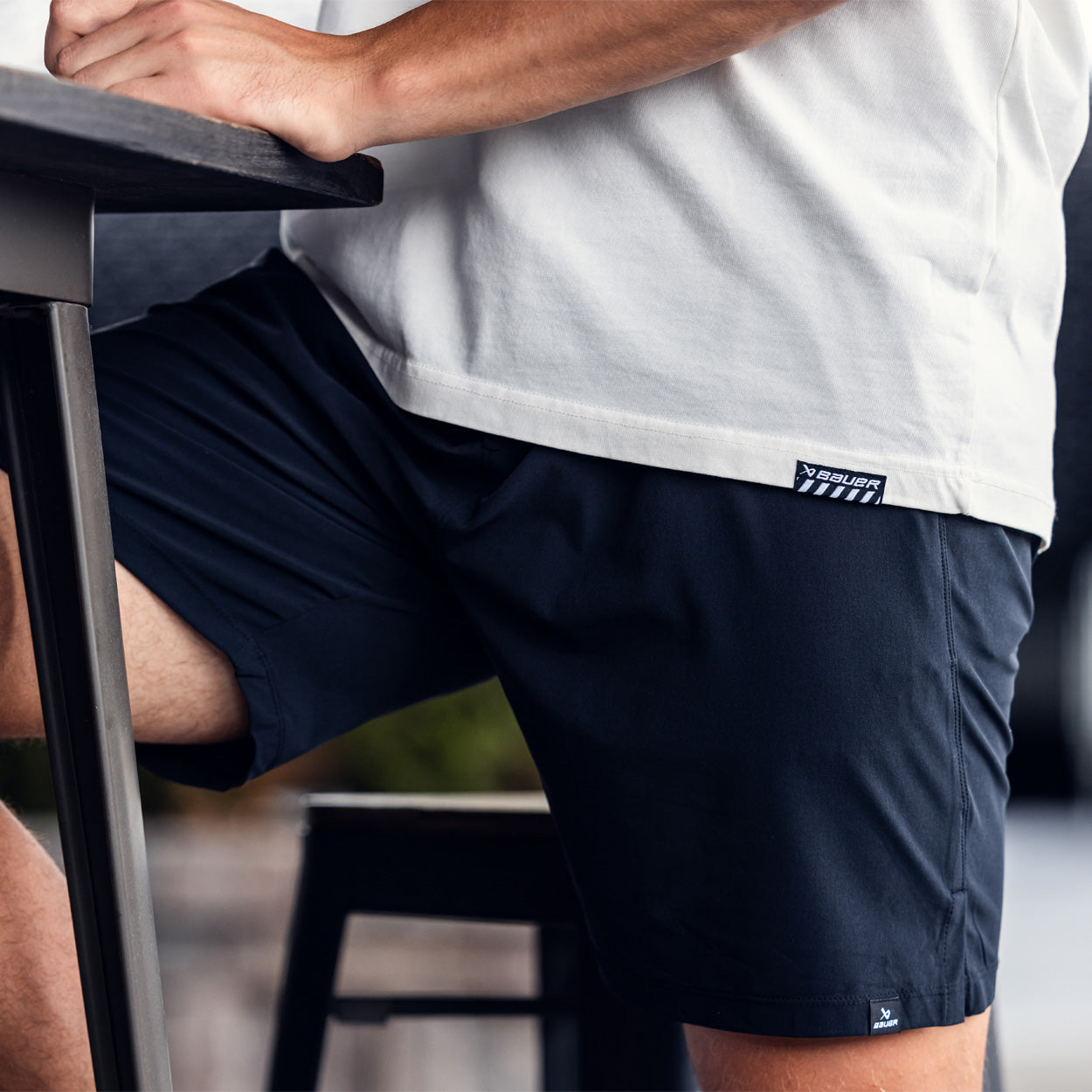 Bauer FLC Core Forecheck Senior Hockey Shorts - Durable & Lightweight for Ice Hockey Training & Games