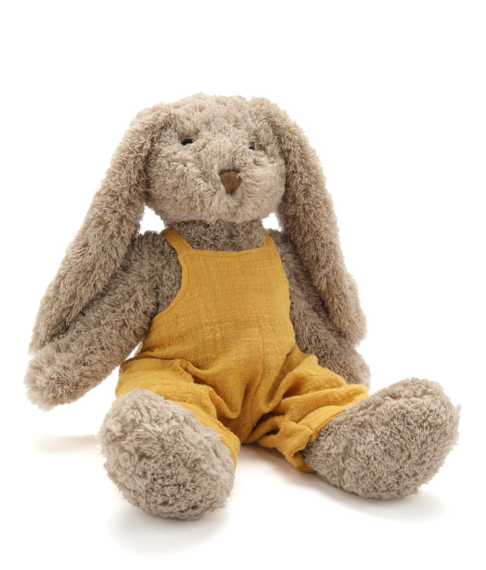 Personalized Bunny Plush Toy - Mr. Honey Mustard - Cute Stuffed Animal Gift for Kids, Valentine's Day & Easter Decorations - Perfect for Nursery, Birthday Parties & Gift Exchanges