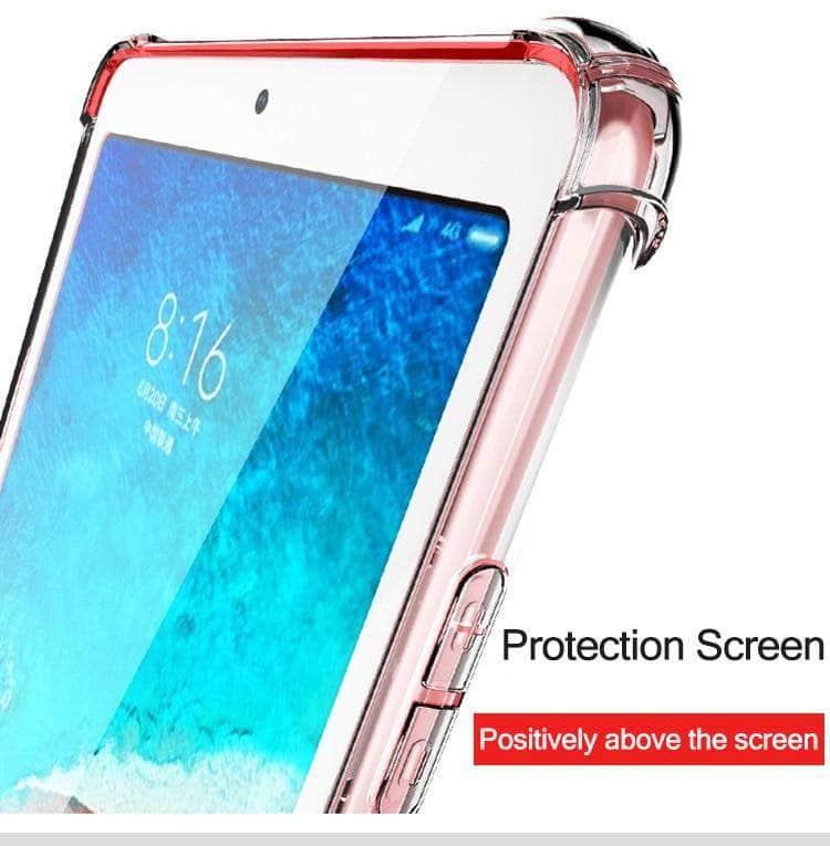 Premium Clear Transparent Back Cover for Samsung Galaxy Tab S7 & S7 Plus 2020 (Model T870/T875/T970/T975) - Slim Protective Case for Work, Travel & Everyday Use