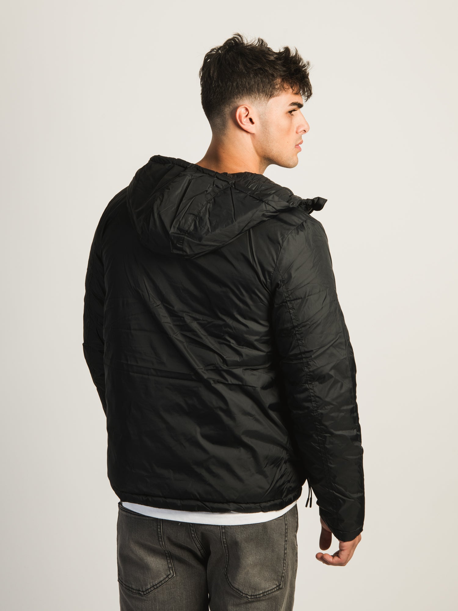 BLEND PUFFER REVERSE JACKET - Lightweight Winter Coat for Men & Women, Waterproof Windbreaker with Hood | Perfect for Outdoor Activities, Skiing, and Cold Weather Fashion