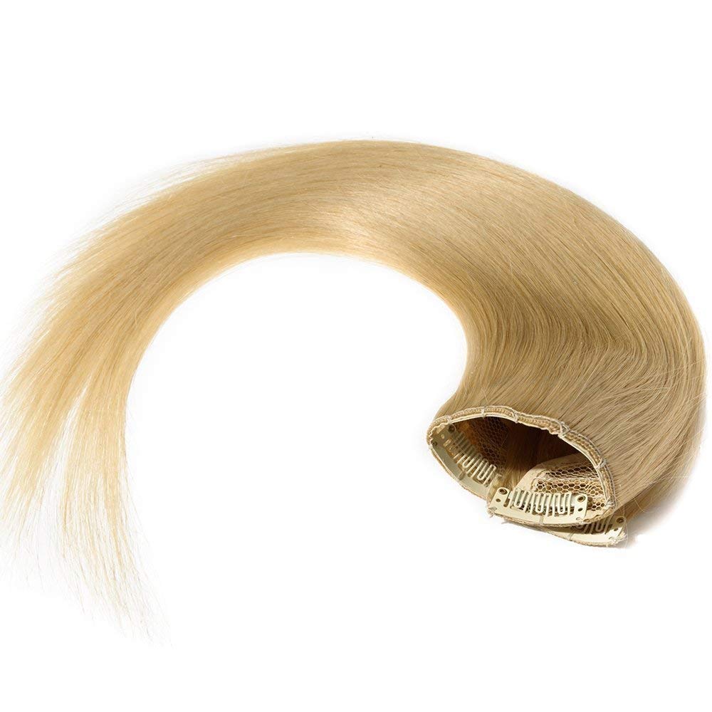 S-noilite 100% Real Human Hair Clip-in Extensions - 20