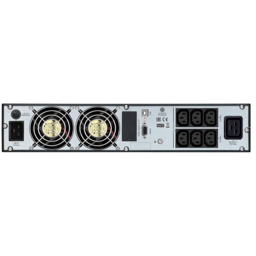 APC Easy UPS On Line 3000VA 2400W 2U Rack Mount Uninterruptible Power Supply - 230V Input/Output with 6x IEC C13 Outlets for Server Racks, Data Centers & Network Equipment