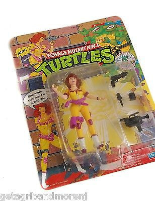 APRIL TMNT Teenage Mutant Ninja Turtles Action Figure Set - Unopened Collectible Toys for Kids & Adults - Perfect for Display, Gifts, and TMNT Fans Collection