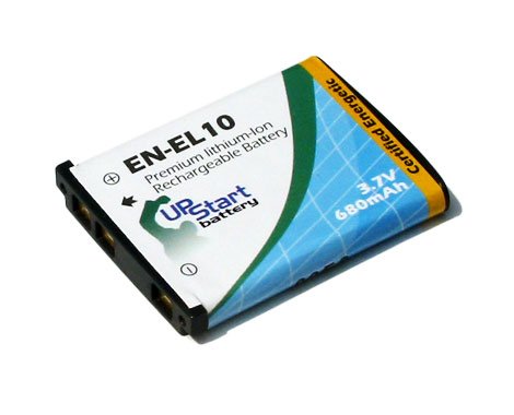 EN-EL10 Replacement Battery & Dual AC/DC Charger Kit for Nikon Coolpix Cameras - Compatible with Nikon S3100, S3300, S4300, S6200, S6300 - Perfect for Travel Photography & Outdoor Shooting