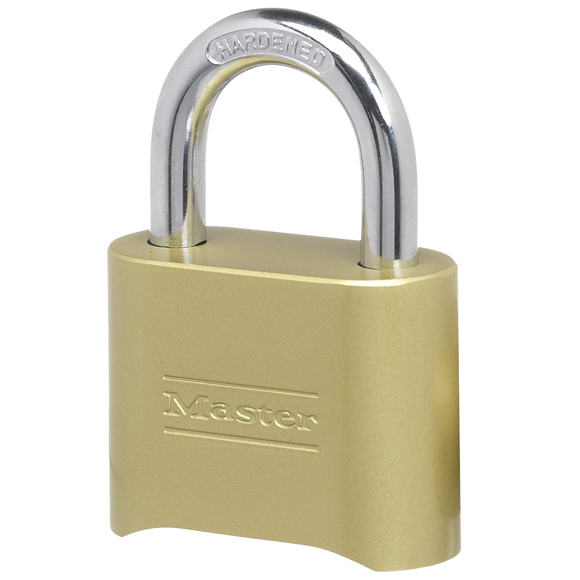 Master Lock Resettable Combination Padlock - Secure Indoor & Outdoor Use for Lockers, Gates, Toolboxes & Storage