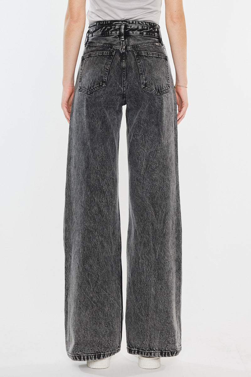 Raila Ultra High Rise 90's Flare Jeans for Women - Vintage Retro Denim Pants with Stretch - Perfect for Casual Outfits, Date Nights & 70s Style Looks