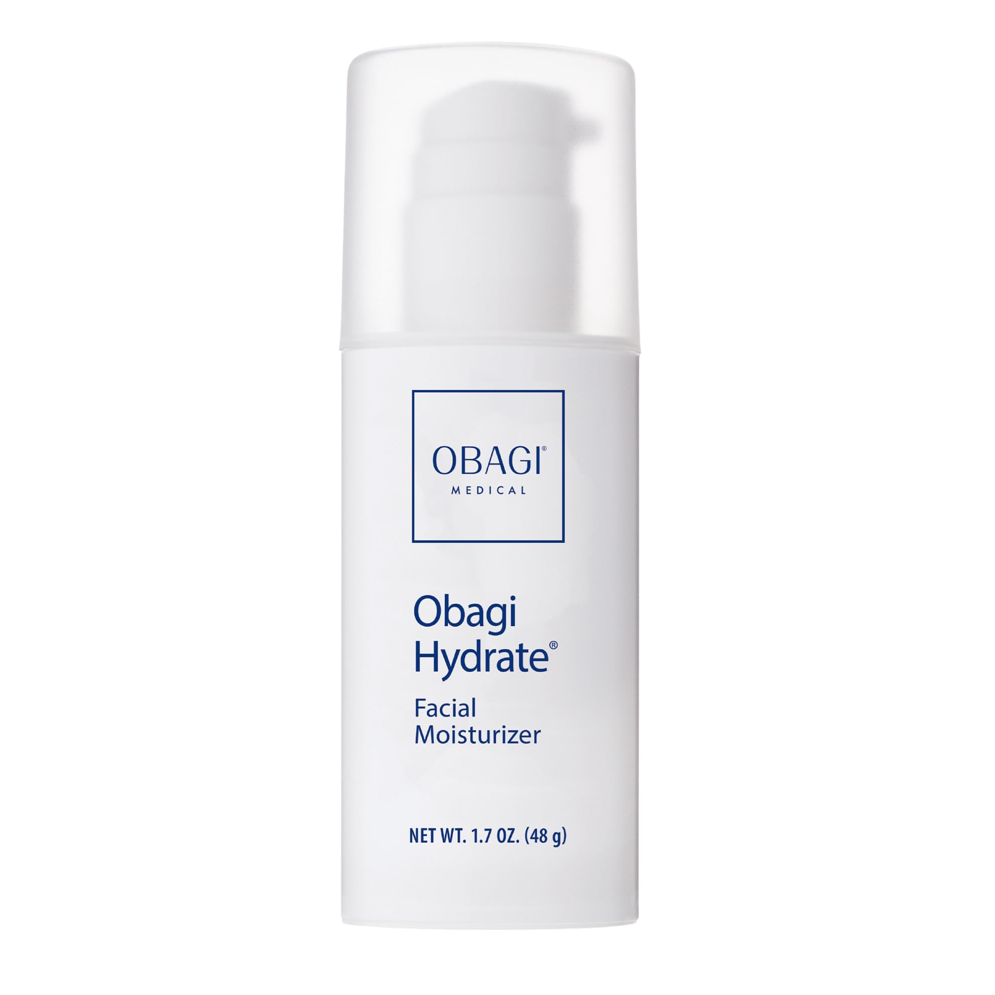 Obagi Hydrate Facial Moisturizer - Non-Comedogenic Daily Hydrating Cream with Tara Seed Extract, Shea Butter & Avocado Oil for Dry Skin | Day & Night Use for Glowing Complexion