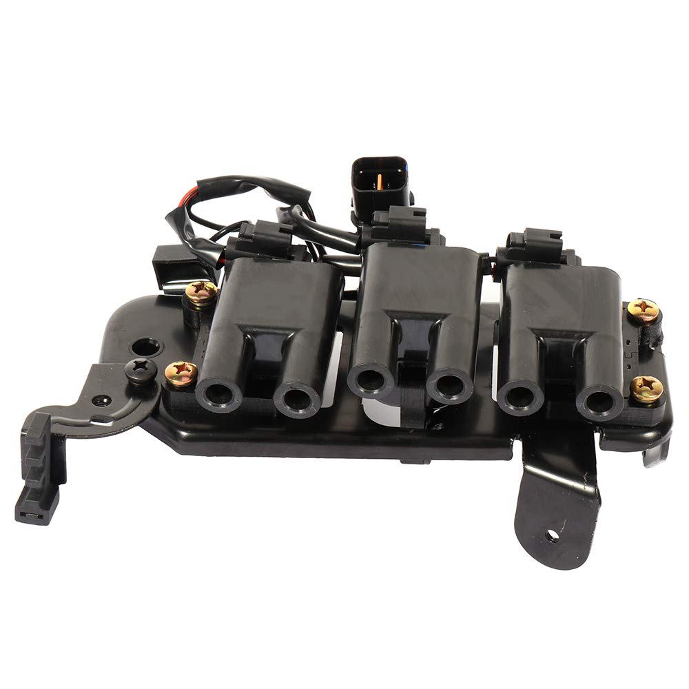 CCiYu 1 Pack Ignition Coil Compatible with Hyundai Santa Fe 2001-2006 Models - Replaces UF425 2730137116 - Perfect for Engine Performance & Smooth Driving