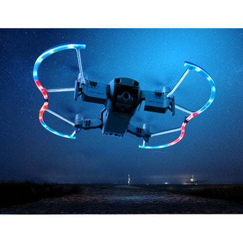 PGYTECH LED Propeller Guards for DJI Mavic Air Drone - Enhanced Safety & Night Visibility for Aerial Photography and Outdoor Adventures