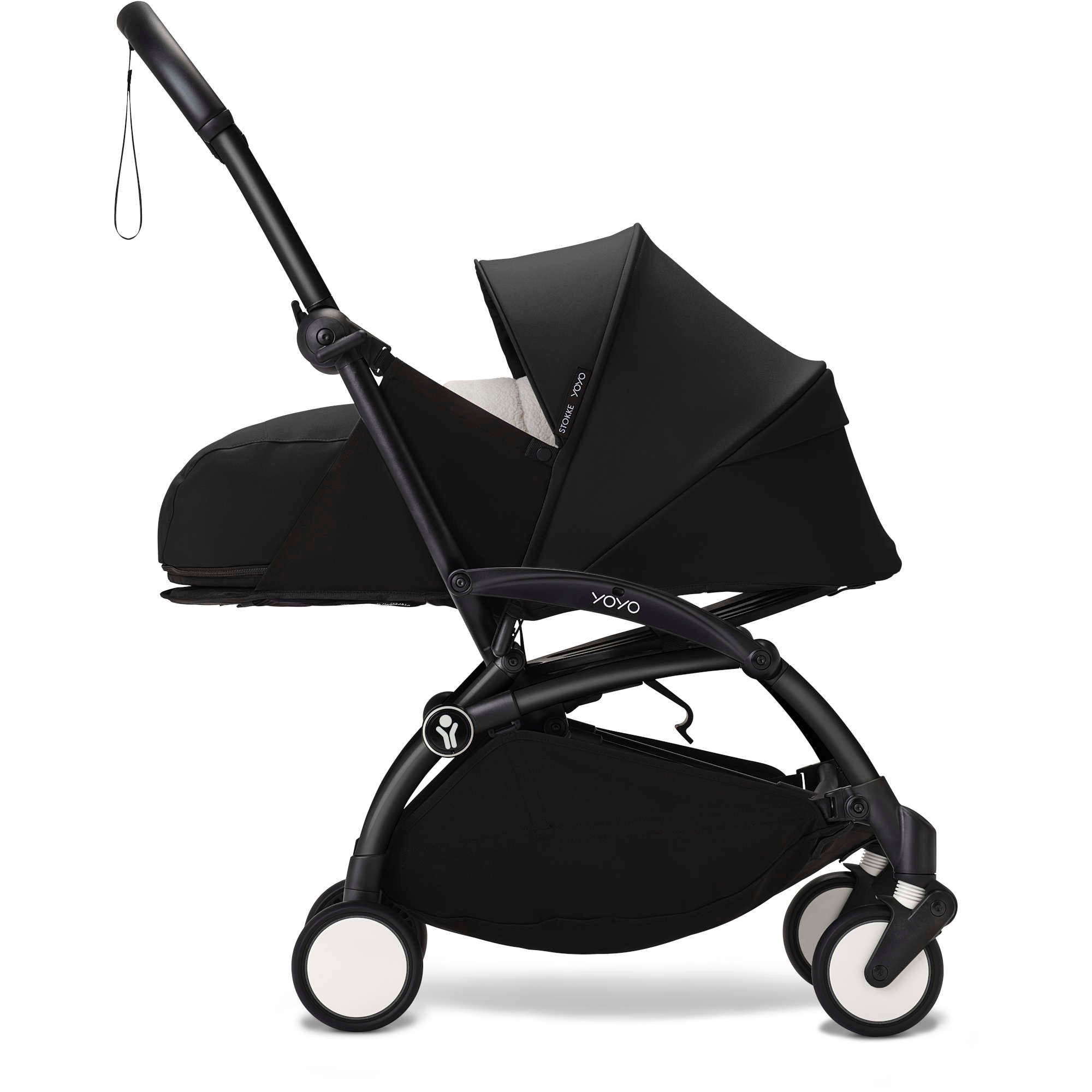 Stokke YOYO 0+ Newborn Baby Stroller - Lightweight Compact Travel Stroller for Infants & Toddlers - Perfect for Air Travel, City Walks & Everyday Use