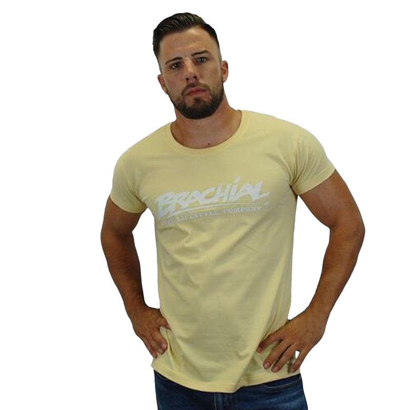 Brachial T-Shirt Sign - Ivory/White - Perfect for Medical Offices, Hospitals, and Healthcare Training