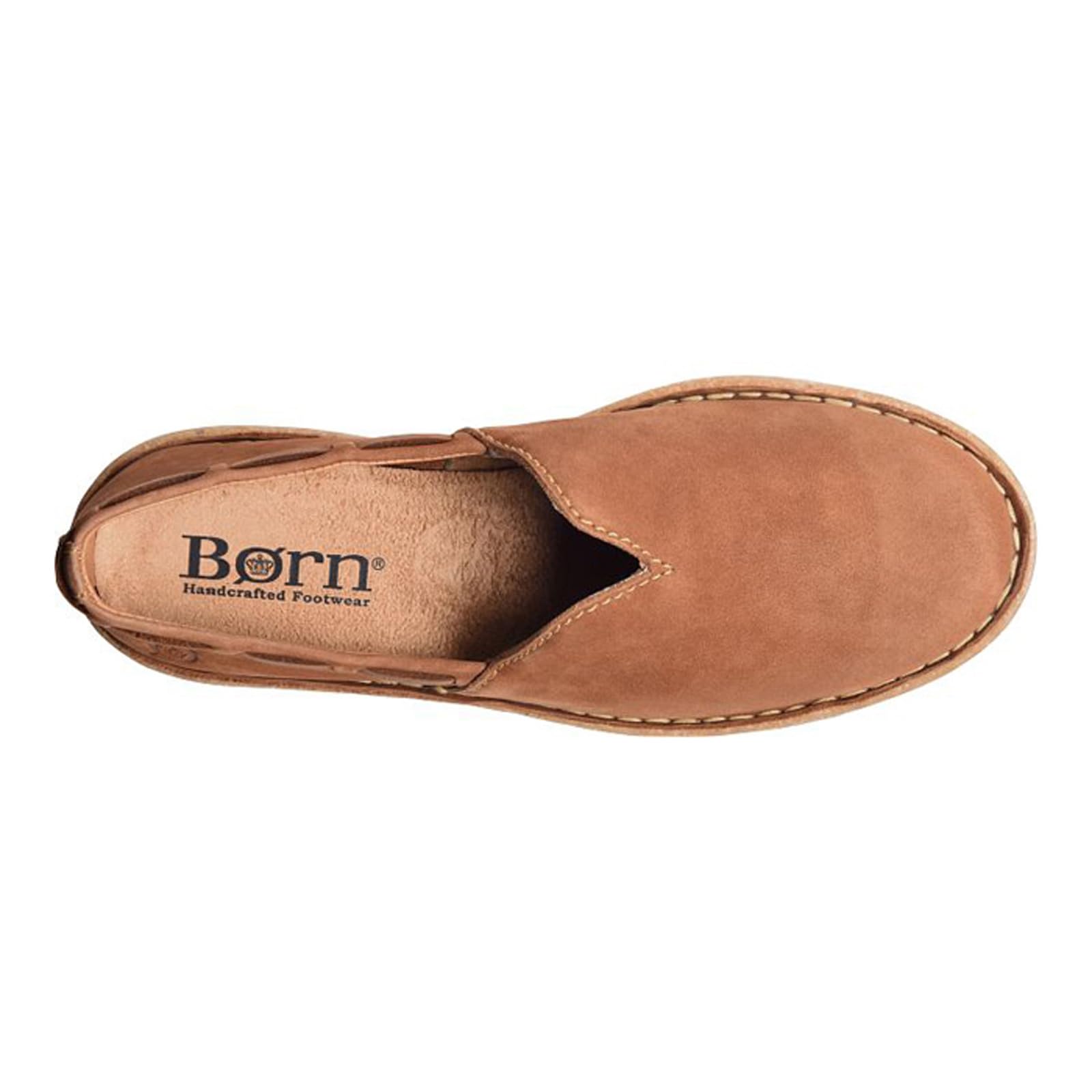 BORN Women's Naya Leather Slip-On Boat Shoes - Comfortable Casual Loafers for Walking, Travel & Everyday Wear