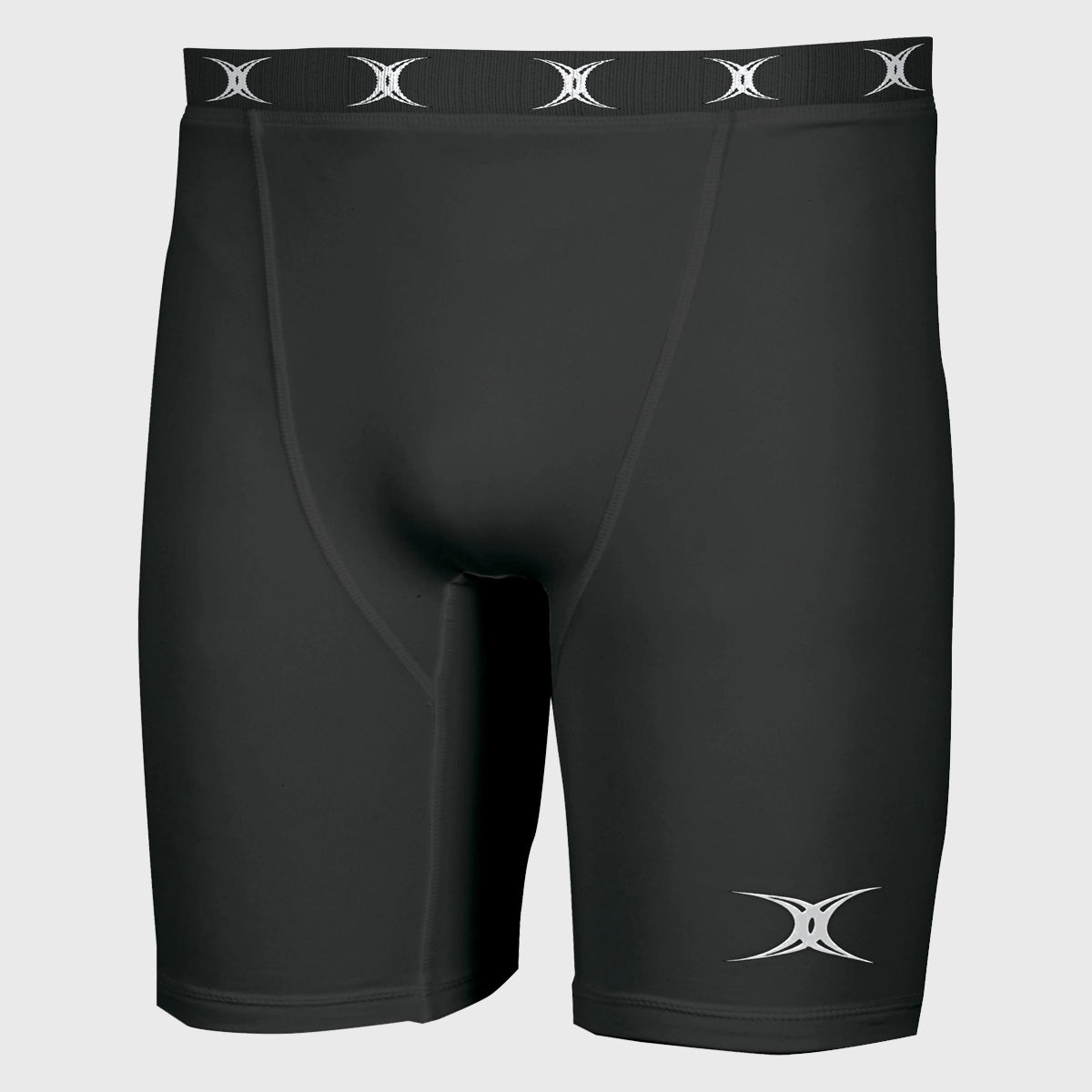 Gilbert Men's Atomic Baselayer Shorts - Moisture Wicking, Breathable & Quick-Dry Workout Shorts for Running, Gym & Outdoor Activities - Black