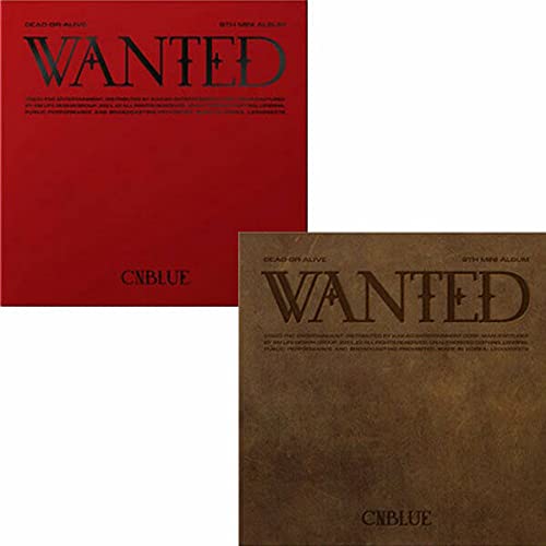 CNBLUE WANTED 9th Mini Album (DEAD/ALIVE) Random Version - CD, Folded Poster, 80p Photo Book, Postcard Set (3pcs), Film Photo & 2 Selfie Photocards | K-Pop Collectible for Fans, Gift Idea & Music Lovers