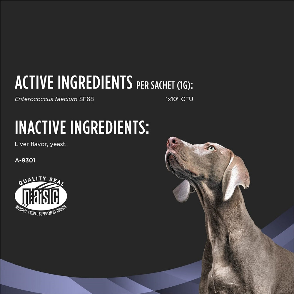 Pro Plan Veterinary FortiFlora Canine Nutritional Dog Supplement Powder - Probiotics for Dogs Digestive Health - Supports Immune System & Gut Flora - Ideal for Diarrhea Recovery & Daily Wellness