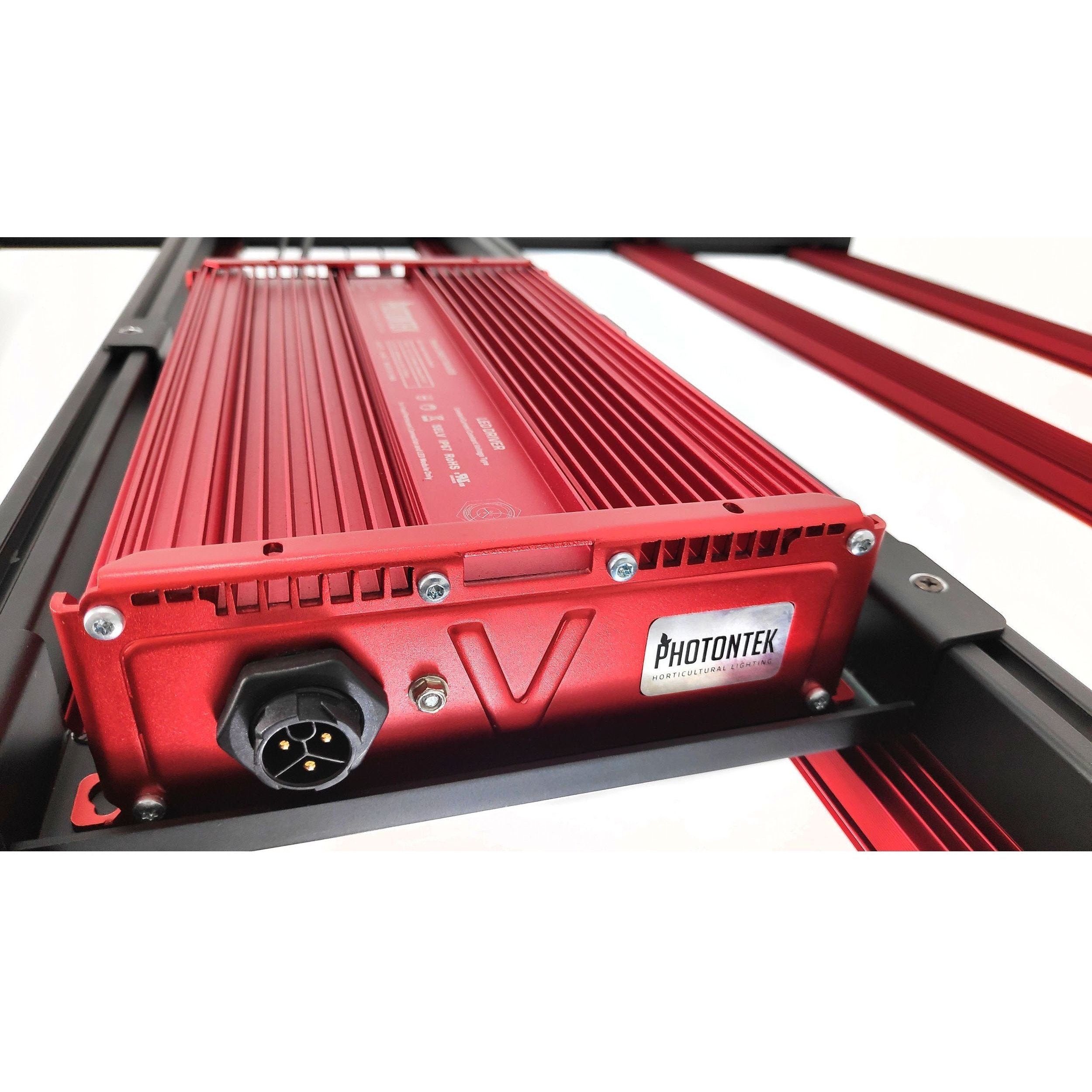 Photontek X 600W Pro Full Spectrum LED Grow Light for Indoor Plants - Hydroponics, Greenhouse & Home Gardening