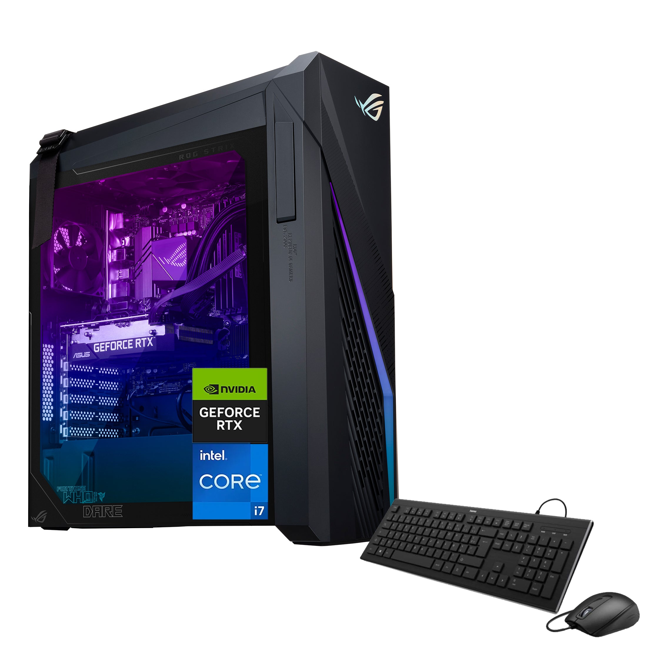 ASUS ROG Strix VR Ready Gaming PC - Intel Core i7 14700KF, NVIDIA RTX 4070, 64GB DDR5 RAM, 2TB SSD, Windows 11 Pro | Bundle with Pimax Crystal Light Prime 8K QLED PCVR Headset | Perfect for MS Flight Simulator, iRacing & High-End VR Gaming | Ultimate Immersive Gaming & Flight Simulation Setup