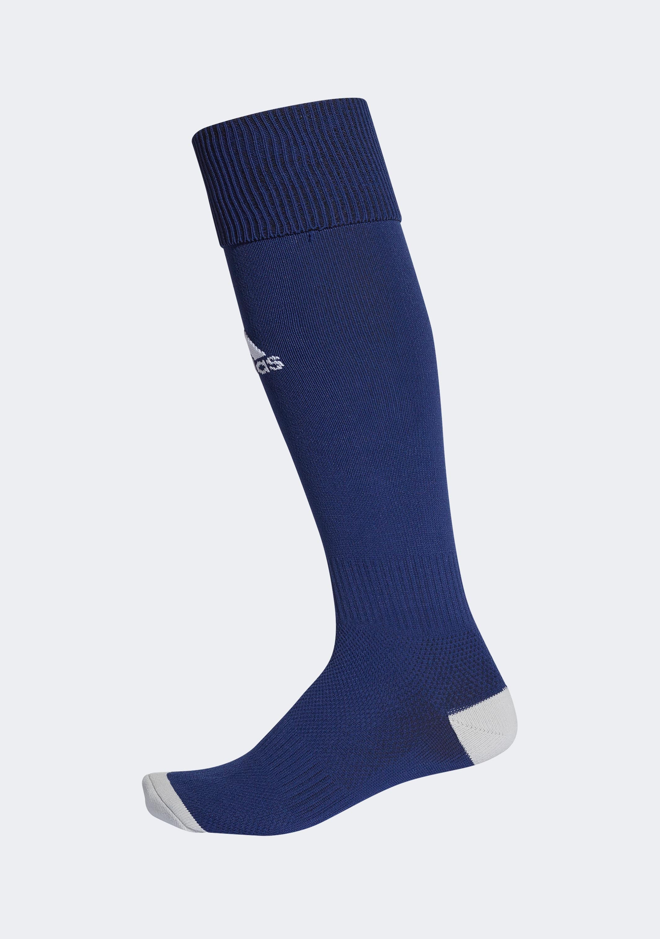 Adidas Milano 16 Athletic Socks - 3 Pack Cushioned Crew Socks for Running, Gym & Sports - Breathable Moisture-Wicking Performance Socks for Men & Women
