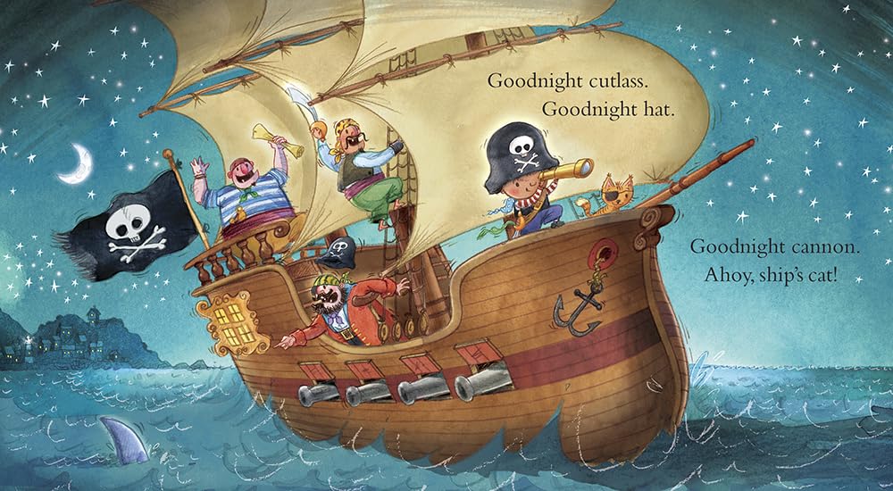 Goodnight Pirate: Bedtime Story Book for Kids - Perfect Easter Basket Stuffer & Gift for Boys & Girls (Goodnight Series) | Bedtime Reading, Baby Shower Present, Children's Sleep Aid