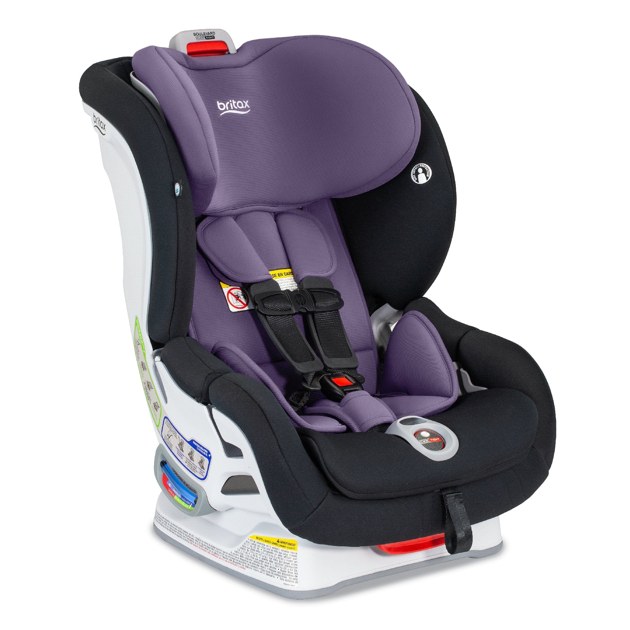 Britax Boulevard ClickTight Convertible Car Seat - SafeWash Fabric | Rear & Forward Facing | Easy Installation | For Babies & Toddlers | Perfect for Family Travel & Daily Commutes