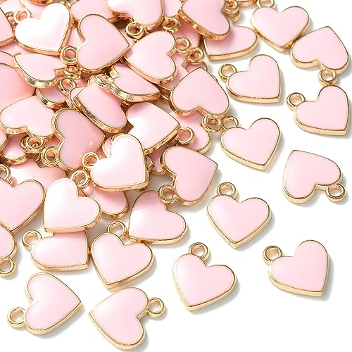10 pcs - Pink Heart