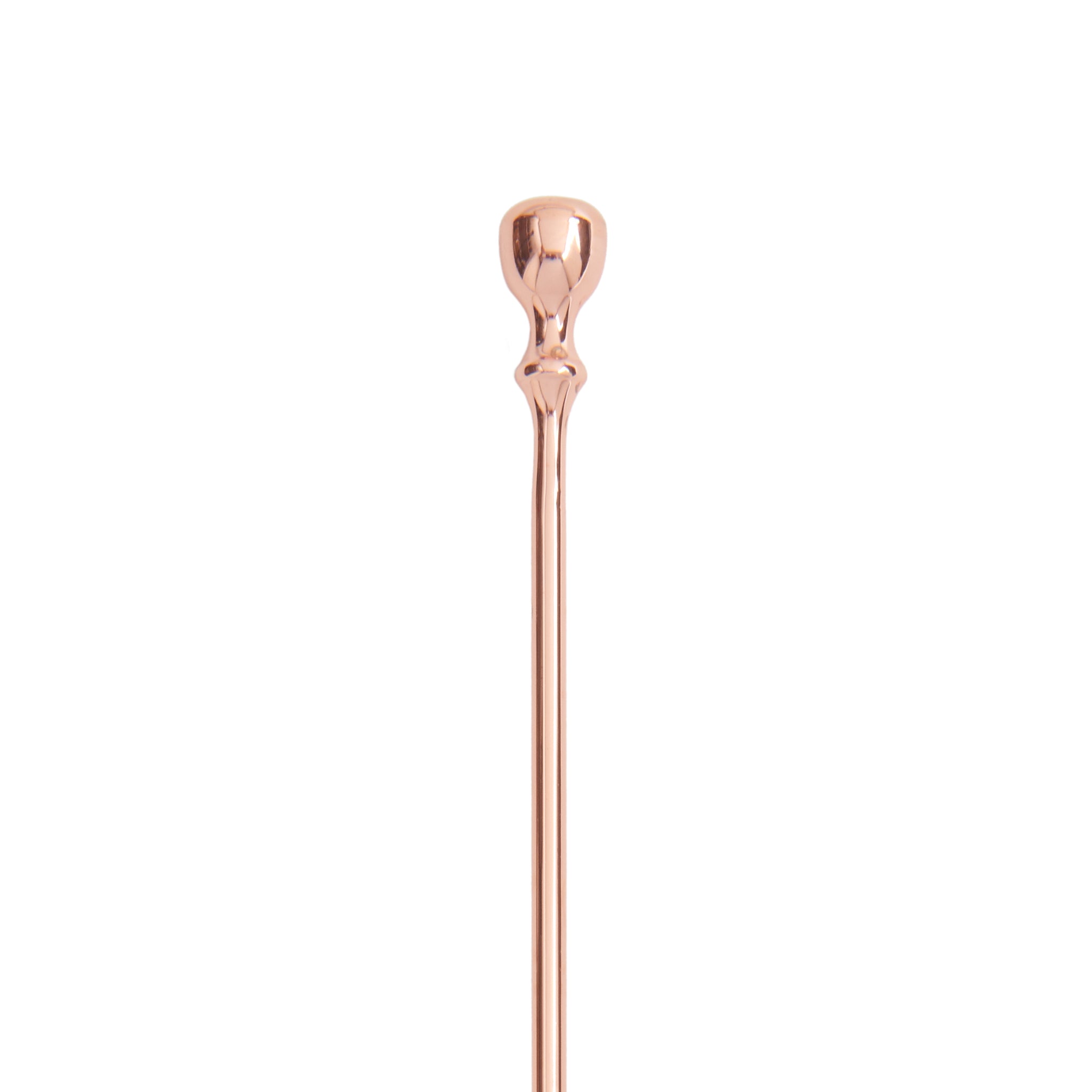 Leopold Copper Plated Bar Spoon 36cm - Premium Mixing Tool for Cocktails, Coffee & Kitchen Use