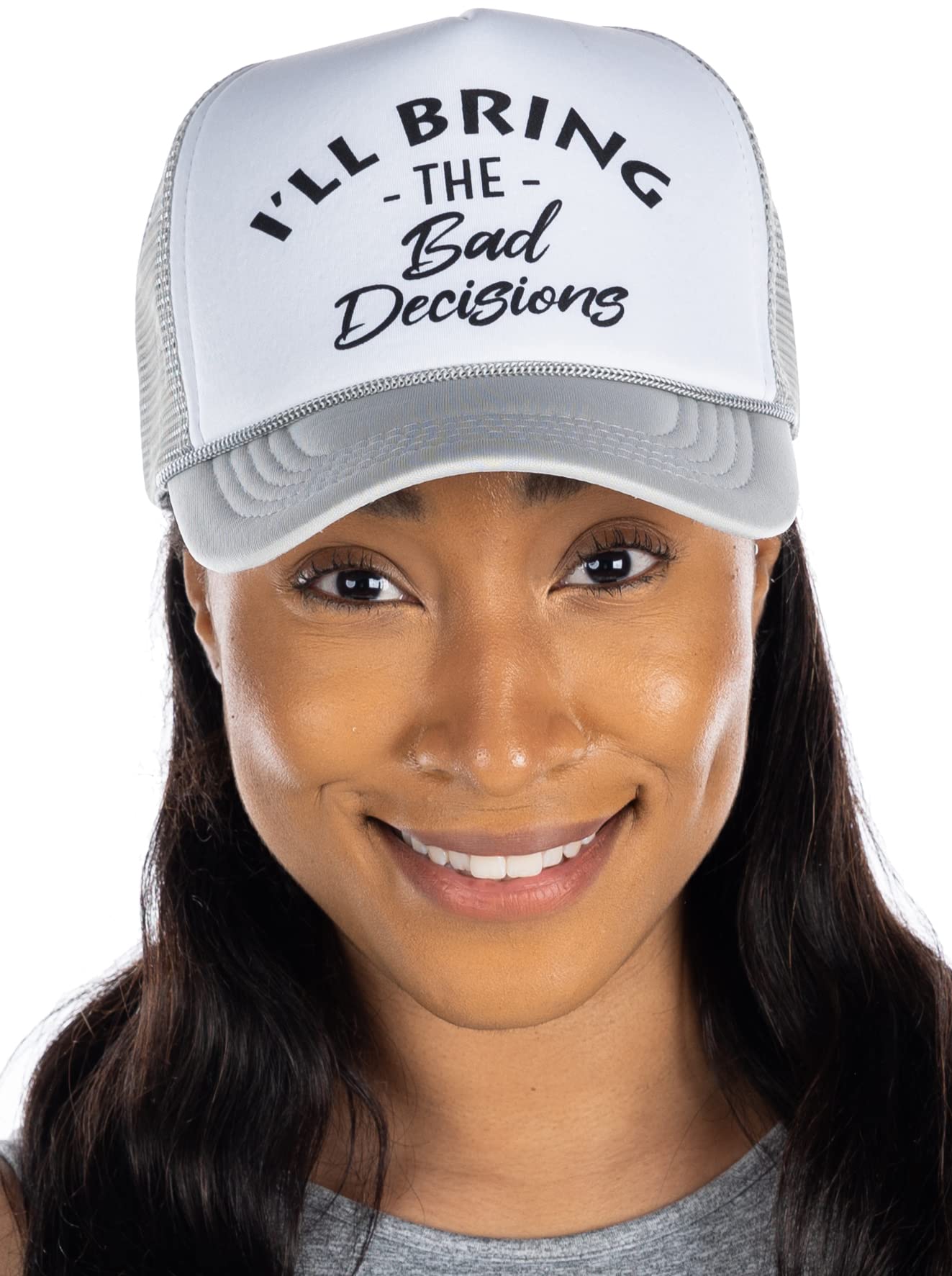 Funky Junque Bride-to-Be Bachelorette Party Foam Trucker Snapback Hat - Perfect for Wedding Showers, Girls' Night Out & Bachelorette Parties