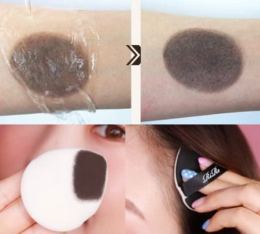 Natural Hairline Filler Powder & Hair Shadow Cushion - Forehead Makeup for Thinning Hair (Brown) | Instant Root Cover-Up & Scalp Concealer for Bald Spots, Receding Hairlines & Hair Loss - Perfect for Daily Use, Special Occasions & Confidence Boosting