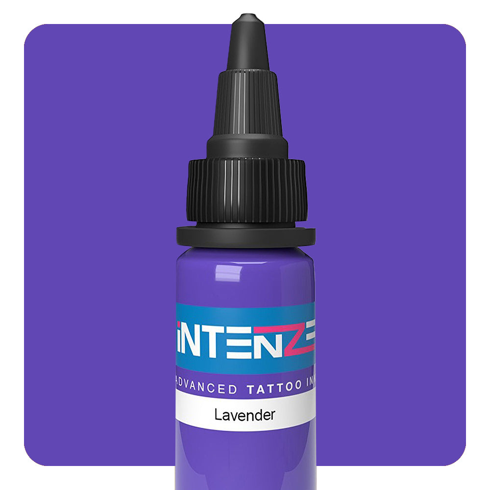 Intenze Tattoo Ink - Premium Lavender Tattoo Ink for Professional Artists - Choose Your Size - Perfect for Tattoo Shops, Body Art, and Permanent Makeup