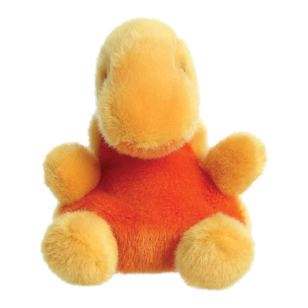 Palm Pals Thunder Bronto Dinosaur Plush Toy - Soft & Cuddly Stuffed Animal for Kids, Perfect for Playtime, Gifts & Nursery Decor