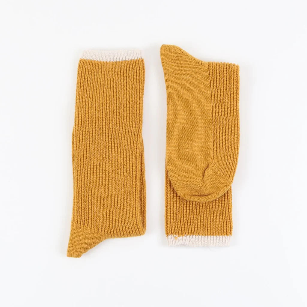 Luxury Women's Cashmere Cotton Slouch Socks - Soft Warm Winter Socks for Home, Lounge & Cold Weather Comfort