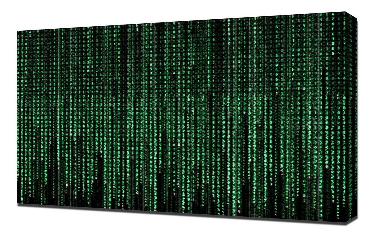 The Matrix Movie Canvas Art Print - Premium Wall Decor for Home & Office - Stretched Canvas Wrap - Perfect for Living Room, Bedroom & Theater Room