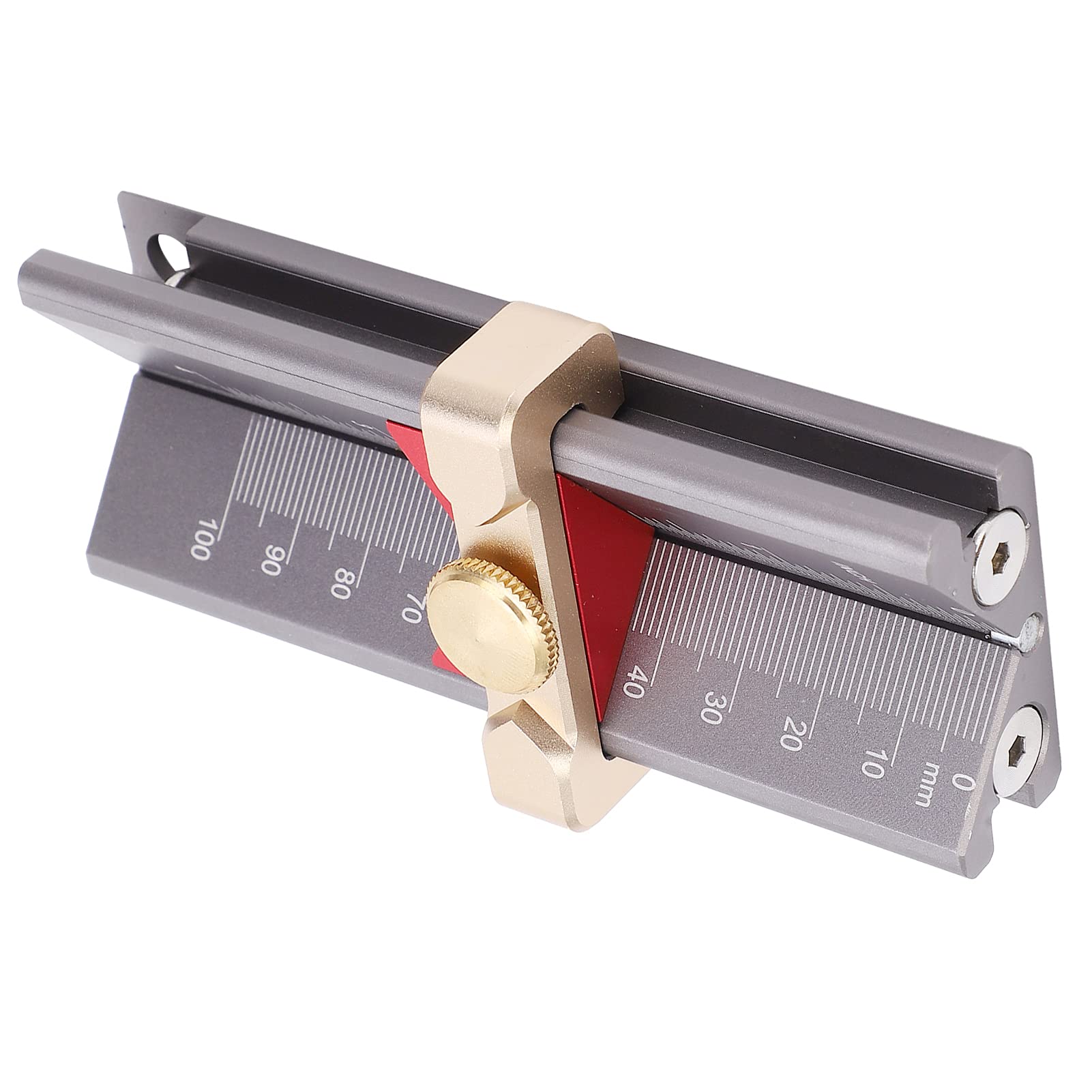 3 in 1 Multifunction Drill Depth Gauge - Precision Measuring Tool for Woodworking, Drill Point Angle & Grinding Gauge with Depth Limiter Rings - Perfect for Table Saw, DIY Projects & Professional Carpentry