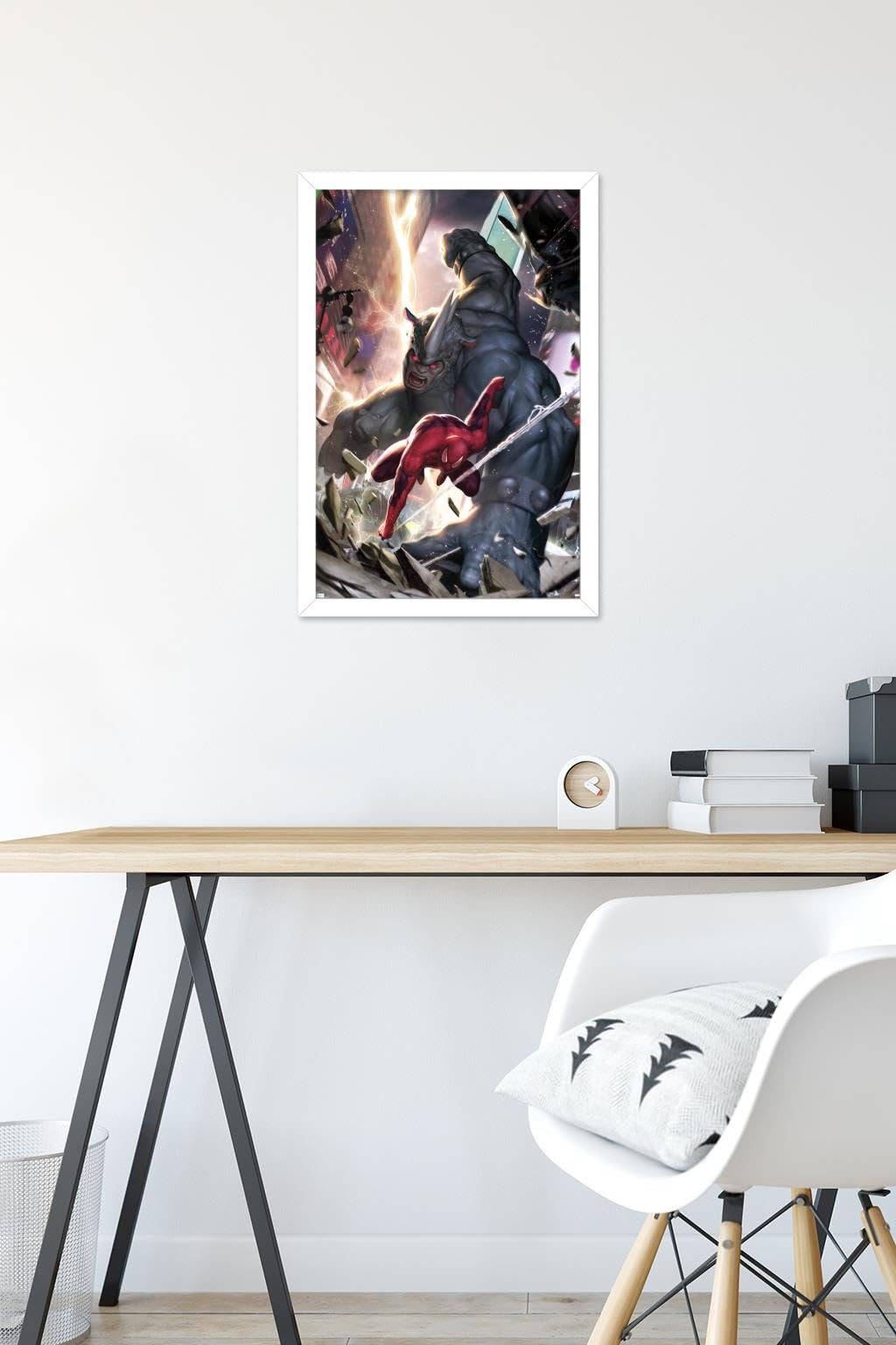 Marvel Comics Spider-Man vs Rhino & X-23 #10 Wall Poster - 22.4