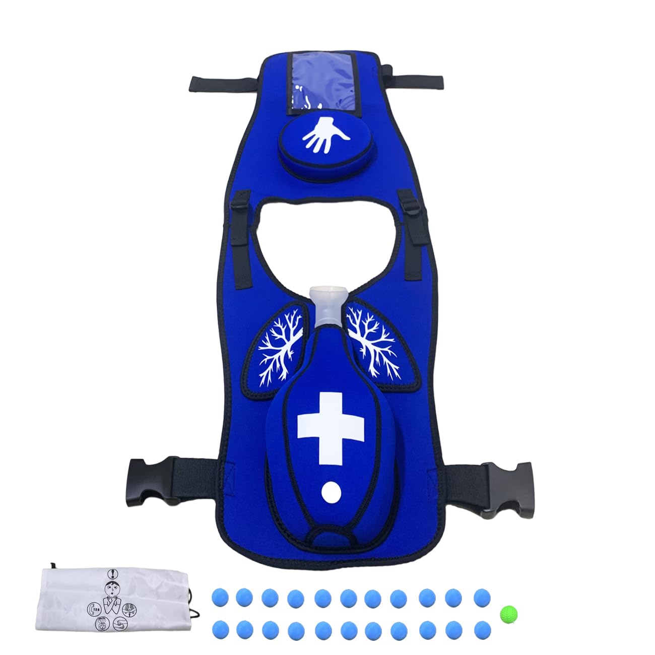 Heimlik Practice Training Vest - Educational Teaching Accessories for School Students & Kids | Perfect for Medical Training, First Aid Classes, and Nursing Education