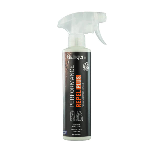 Grangers Performance Repel Plus Waterproof Spray - Outdoor Gear Protection for Jackets, Tents & Footwear | Ideal for Hiking, Camping & Travel