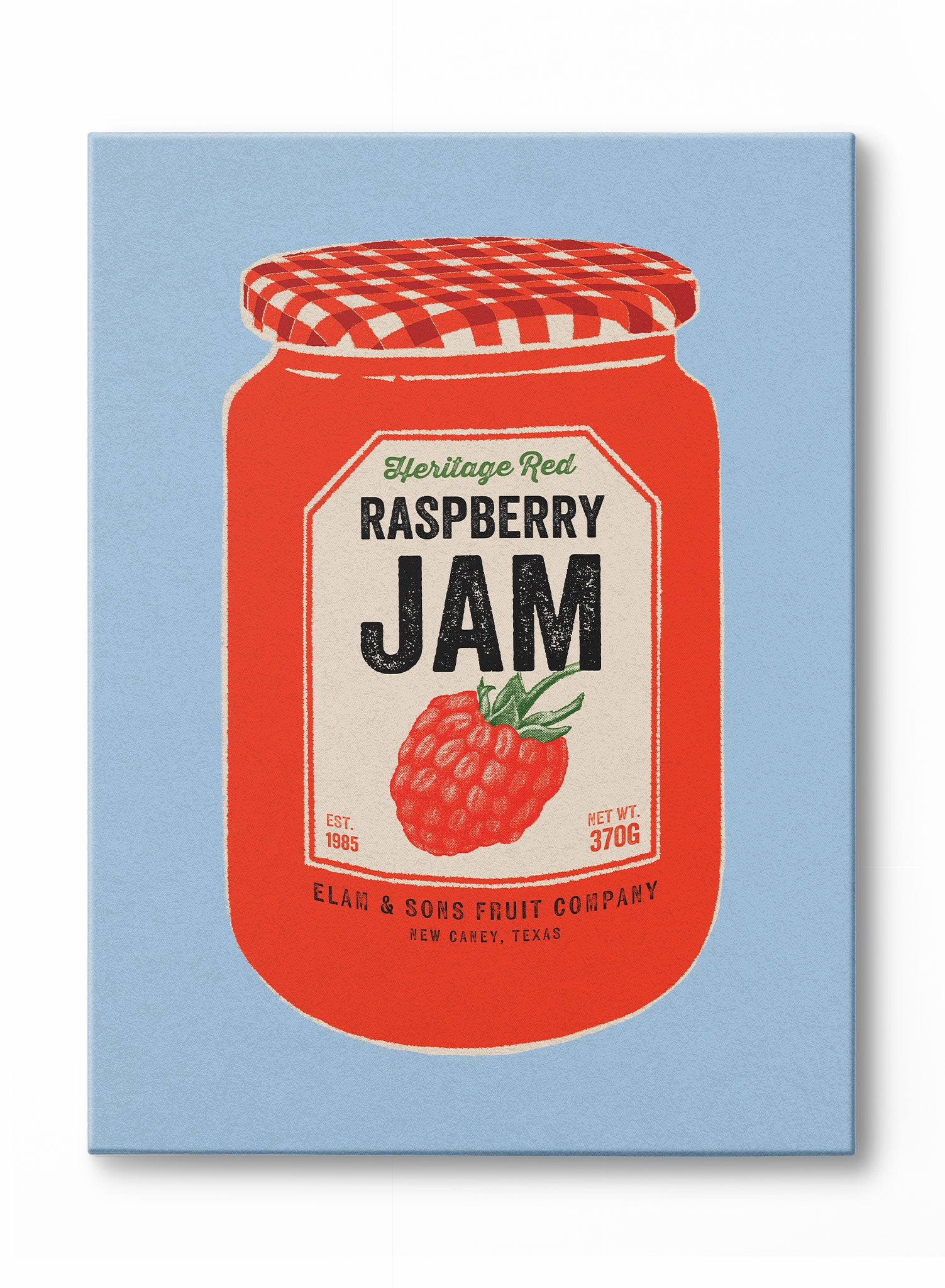 Delicious Raspberry Jam in Glass Jar - Sweet & Tangy Fruit Spread for Breakfast, Desserts & Gifts | Homemade Style Preserves