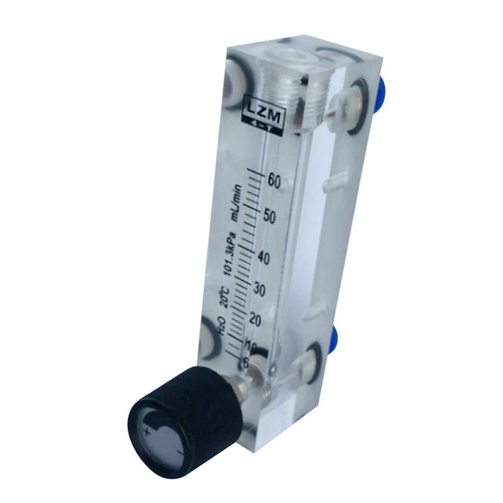 BNF High-Precision Oxygen Flow Meter Panel Type 6-60ML for Medical Use, Home Care & Hospital Equipment