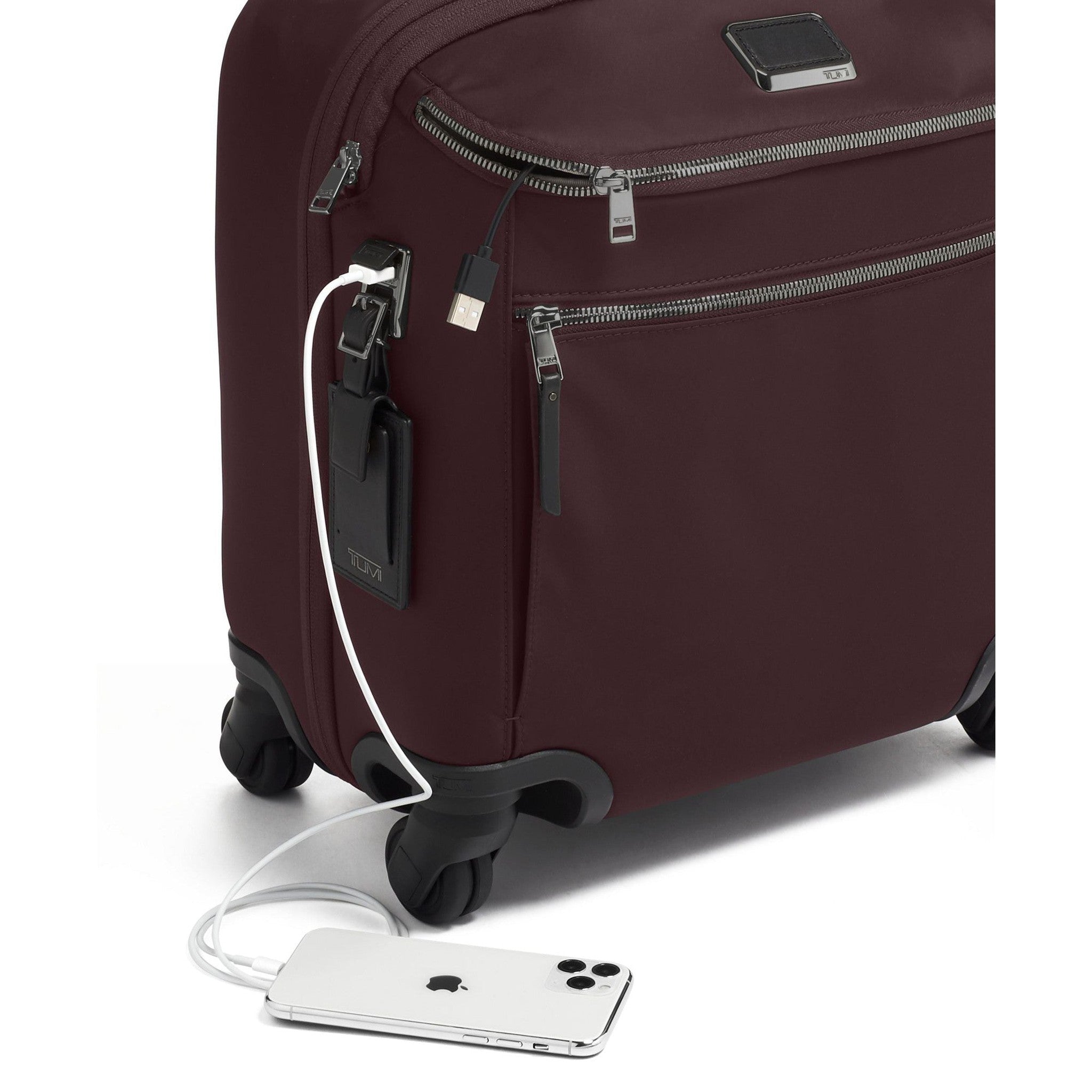 TUMI Voyageur Oxford Compact Carry On Luggage - Lightweight Durable Travel Suitcase for Business & Vacation - Perfect for Airplane Overhead Bin & Weekend Getaways