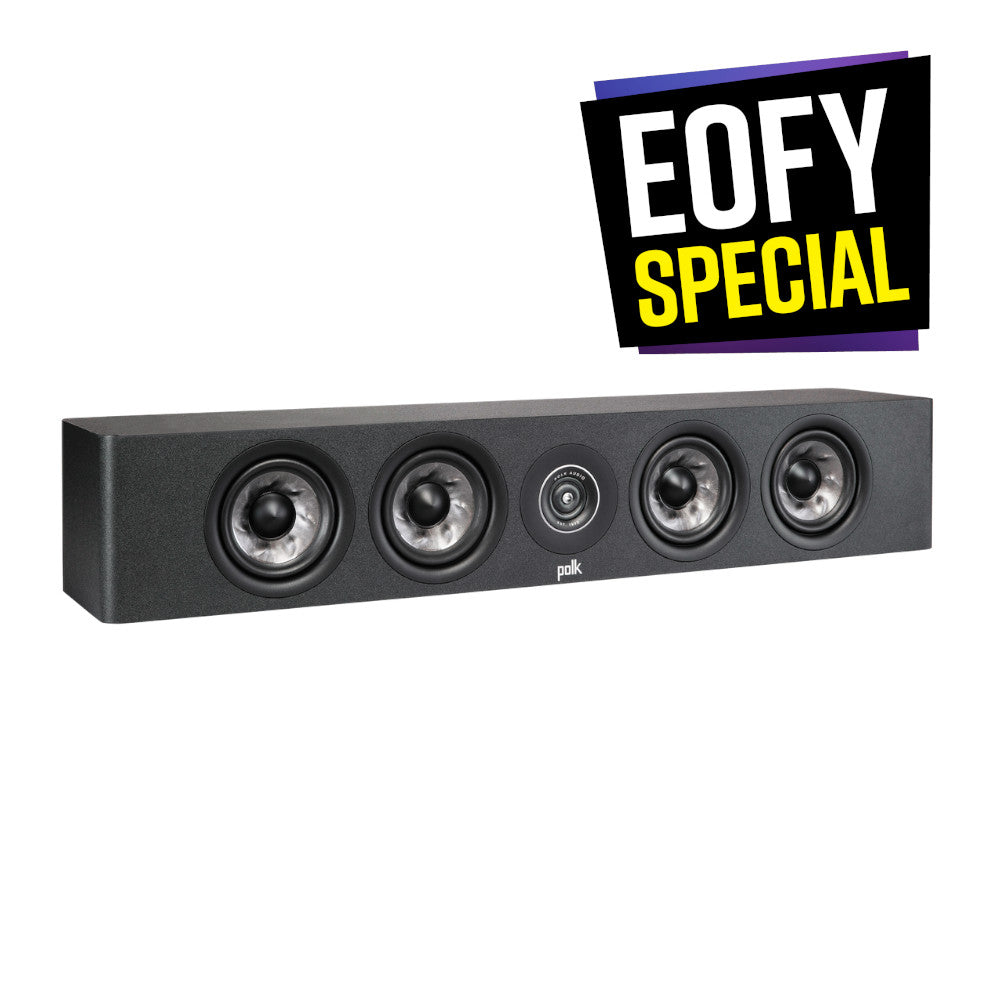 Polk Audio Reserve R350 Slim Center Channel Speaker - High-Quality Home Theater Sound for Movies, Music & Gaming