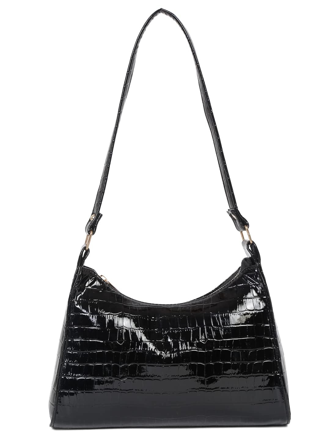 Fashionable White Leatherette Sling Bag for Women - Crossbody Shoulder Purse - Perfect for Work, Travel & Everyday Use